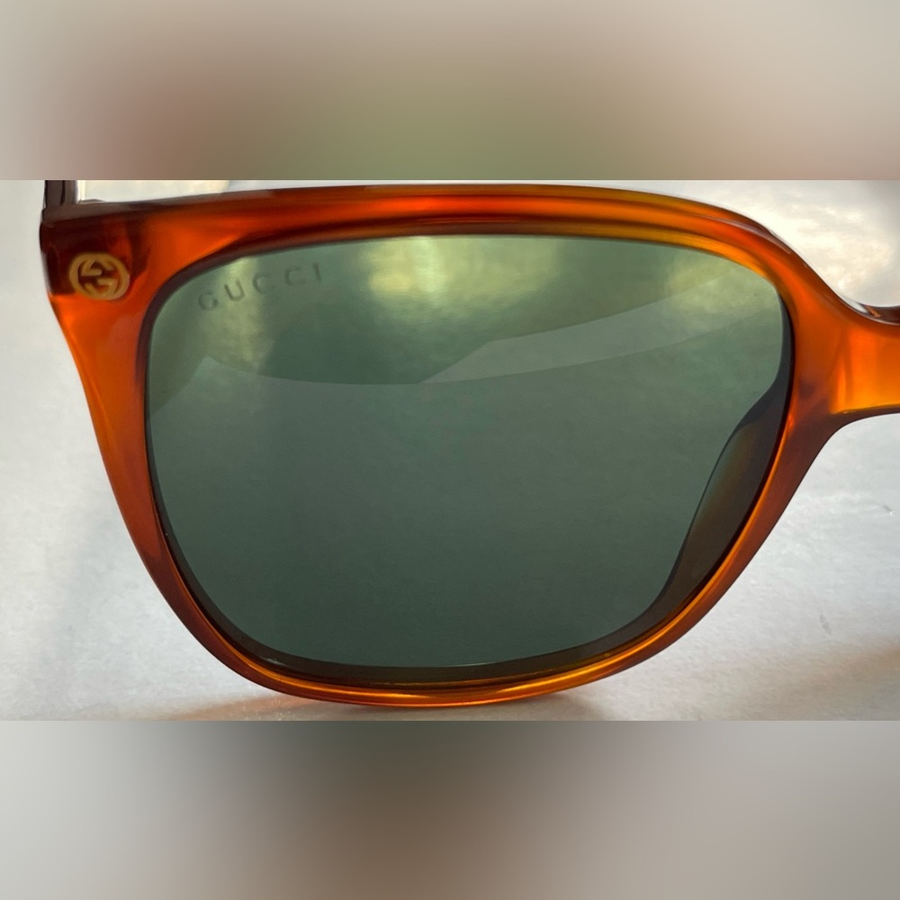Gucci Brand New Havana Brown Frame Sunglasses (GG0022S 002) - Host Pick Item!! - Picture 9 of 16